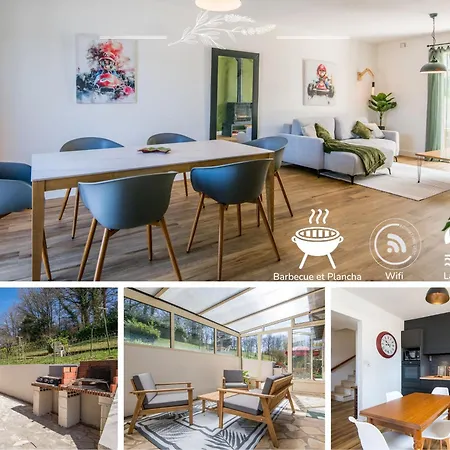La Casa Lucas - Clim, Wifi, Lits Xl, Jardin & Holiday home Salles-Curan